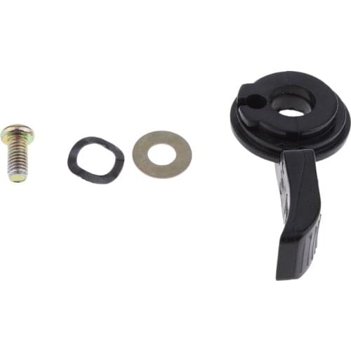 Motorcycle Handle Bar Choke Lever Switch Choke Lever Handle for 110cc 125cc 150cc 250cc PIT Dirt Quad Bike ATV Black