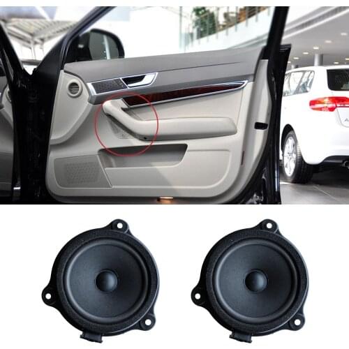 Car front door midrange speaker For Audi A6 2005-2011 series midrang loudspeaker audio stereo sound full range frequency horn