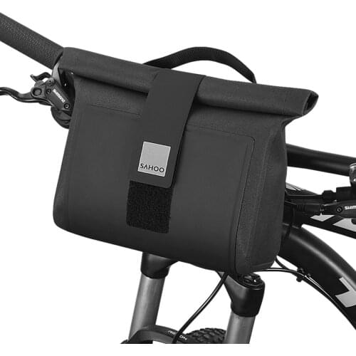 Sahoo Pro 112031 Full Waterproof 2L Mountain Road Cycling Bike Bicycle Handlebar Bag Pannier Pouch Basket Dry Sack Carry Handle