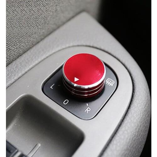 1pc for sharan 2012-2018 Rearview mirror adjusting knob Decorative cover
