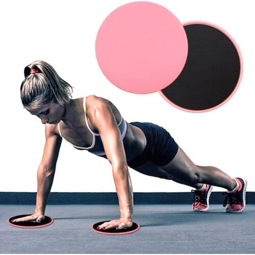2pcs Fitness Gliding Discs Slider Fitness Disc Exercise Sliding Plate Abdominal Core Training Yoga Sliding Disc Gym Equipment