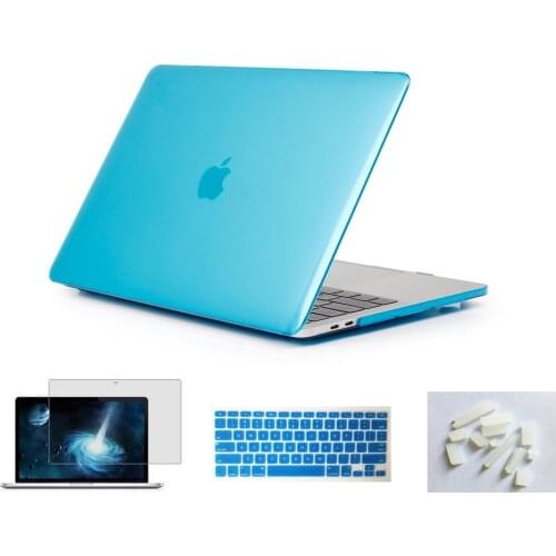 4in1 Matte Rubberized Hard Case Cover Skin Set FOR APPLE MACBOOK PRO 2010-2015RUBBERIZED HARD MATTE PLASTIC CASE KEYBOARD COVER