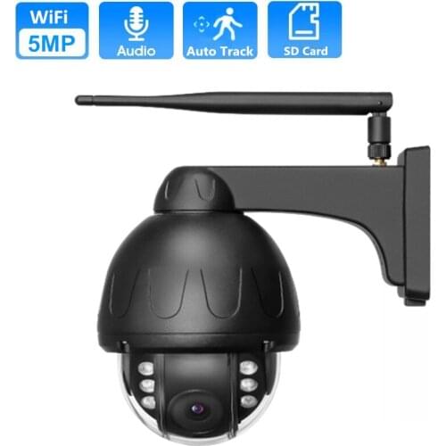 5MP Wifi Auto Tracking IP Camera 1080P Outdoor Home Security Camera Night Vision Two Way Audio Wireless CCTV Surveillance Camera