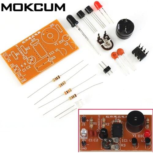 DC 5V DIY Kits Infrared Sensor Alarm Electronic Circuit Suite Infrared diode sensing circuit kit