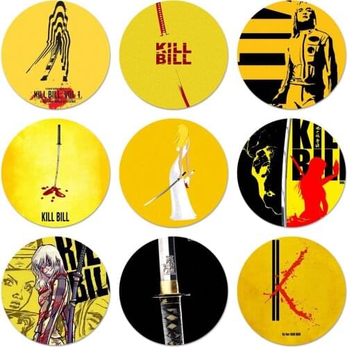 58mm kill bill movie Badge Brooch Pin Accessories For Clothes Backpack Decoration gift