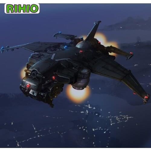 RIHIO infinite far-reaching series 1:60 millionth assembly MM004-empty limulus transporter & land limulus armor toy model