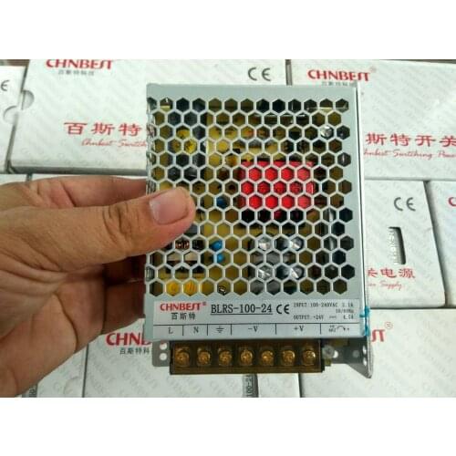 Chn best BLRS-100W-DC24V switching power supply 100W/24V regulated power supply conversion transformer switch