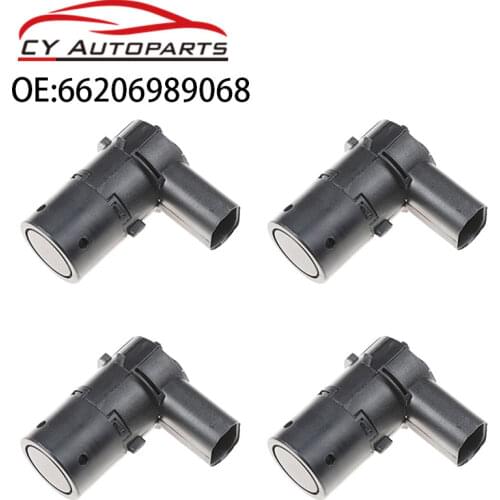 4PCS 66206989068 989068 Front/Rear PDC Parking Sensor For BMW E39 E53 E60 E61 E64 E65 E83 R50 R52 R53 525i 530i 540i M5 X5 Z4