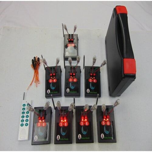 DMX Shooting Wire 16 Cues Remote Fireworks Style Special Effect 2020 New Year Yellow Connect 433mhz Machine Smart Switch Wedding