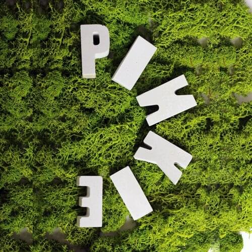 Capital letters shaped concrete silicone mold house numbers cement home decoration mold handmade crafts concrete planter mold