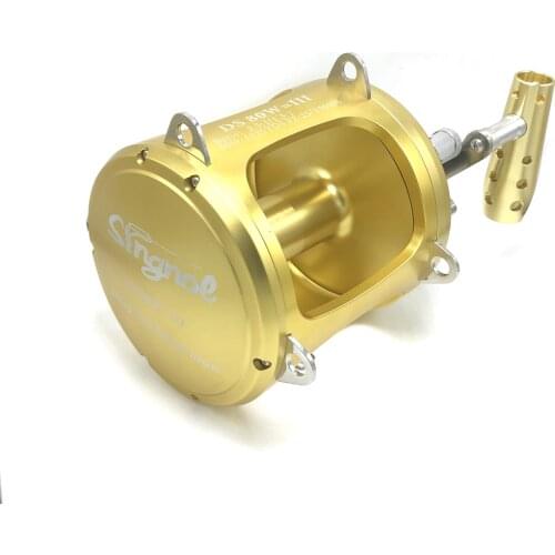 Deep Sea Boat Drum Slow Jig Trolling Fishing Reel 2020 New Full Metal 80W - lll Big Game Jigging Reel Saltwater Fish Line Coil