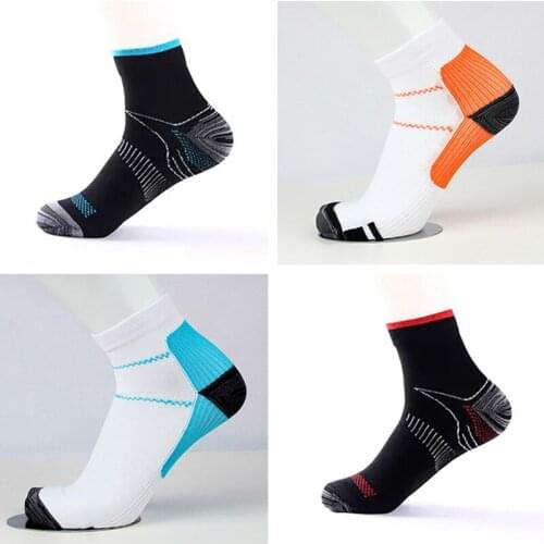USHINE Plantar Compression Socks Compression Socks Sweat Absorbing Deodorant Breathable Sweatshirts Sports Pressure Socks