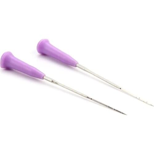 2PCS Felting Needles Kits Wool Felt Pocked Needles Set DIY Craft Felt Tools with Rubber Handle Wool Felting Needle Tools