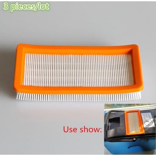 3 pieces/lot Washable karcher filter for Karcher DS5500 DS6000 DS5600 DS5800 Robot Vacuum Cleaner Parts 6.414-631.0 HEPA Filters