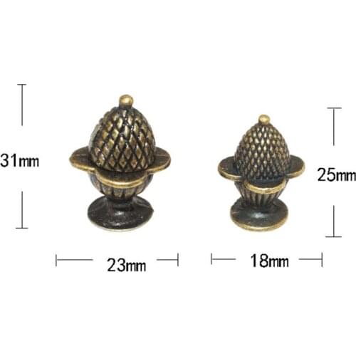Wholesale Vintage Furniture Handle Strawberry Knobs and Handles Alloy Door Handle Cupboard Drawer Kitchen Pull Knob,50Pcs