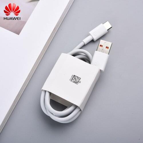 Huawei Original 6A Type C Cable Fast Supercharge USB C Data Line For Huawei P40 P30 P10 Pro Mate 40 30 20 P9 P10 Honor 30S 9X V9