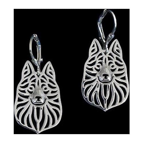 Drop Shipping-Pomeranian Movement Earrings