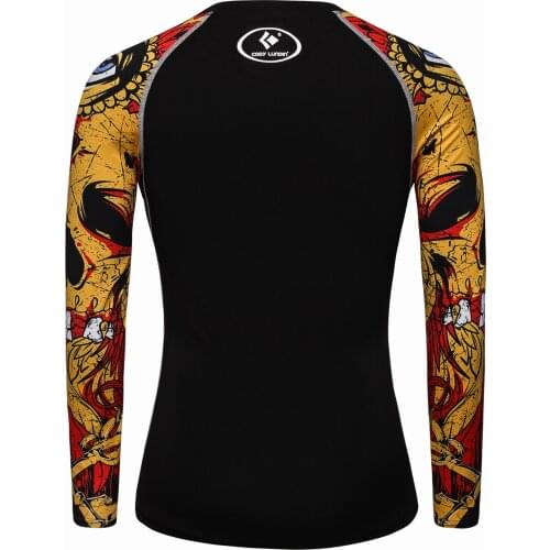 Women' Rash Guard Swimwear Long Sleeve Rashguard Biking Shirts Surf Tops Print Running Shirt Fitness Tights