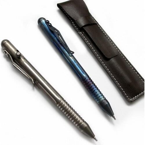 Titanium Alloy EDC Gun Plug Pen Men And Women Defense Pen Tactical Signature Pen Broken Window Pen