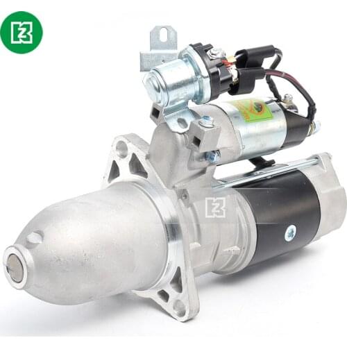 For excavator starter motor Kobelco SK350-6E /230 Kato HD1250 6D22 engine starter M3T95082