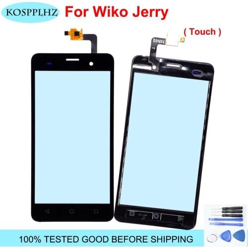For Wiko jerry Digitizer Glass Touchscreen Front Sensor Glass for 5.0" Original New Touch Screen Replacement + Tools + Tape