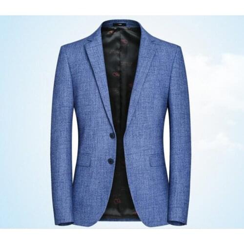 2019 Spring Fashion Mens Blazer Commerce Casual Slim Fit Prom Dress Blazer Men Stage Wear Blazers Male Suit Jacket