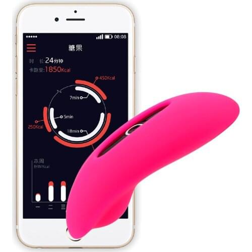 Wireless Control 7 Speeds Wearable Panties Vibrating Egg APP Smart Vibrator Candy Clitoris Massage G Spot Vibrator