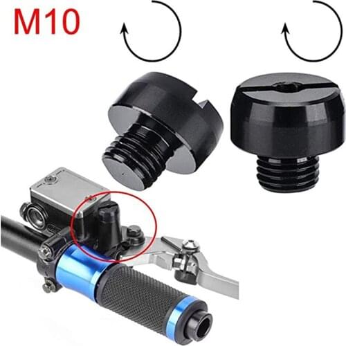 For Honda 8mm 10mm Motorcycle Mirror Hole Plug Screw Aluminum 1.25 For Yamaha For BMW Universal Motorcycle Accessories