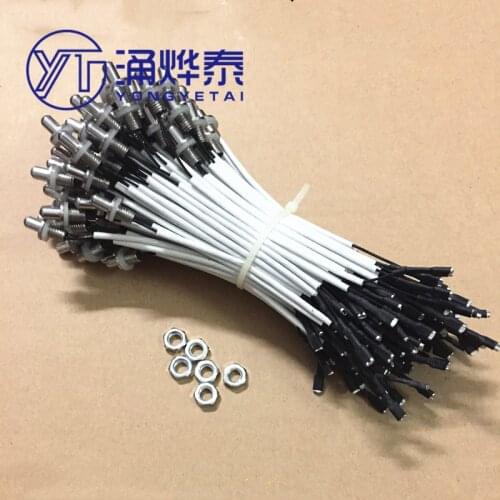 YYT 5pcs Tea stove electric kettle temperature sensor probe type thermal resistance 100K temperature sensing thermocouple