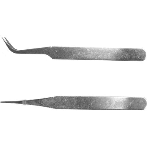 1 Pc Precision Repair Mounting Tool Electronic Stainless Steel Tweezer