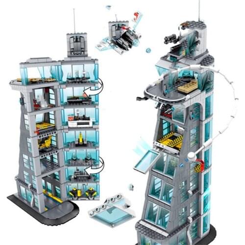 1300pcs Super Base Tower Technical Building Blocks Toys City Building Blocks Bricks Education Toys For Children Brithday Gifts