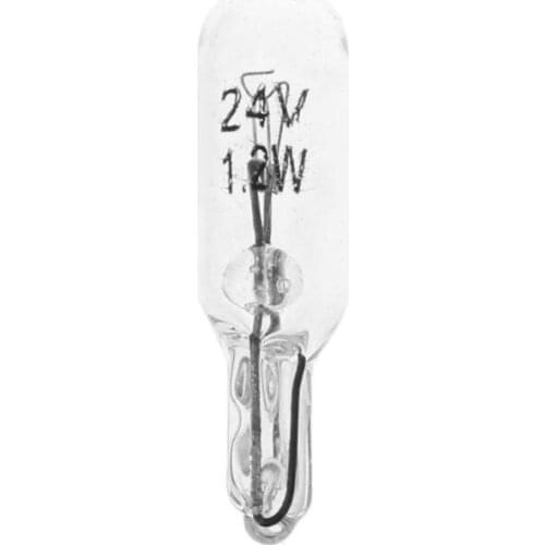 2Pcs T20 W5W White Color 12V 21W 194 501 Halogen Bulb Side Wedges Car Light Source Instrument Lamp E7CA