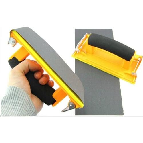 3.5"x7" Handheld Belt Sander / Sand Devil Sand Paper Sanding Block DIY Tool