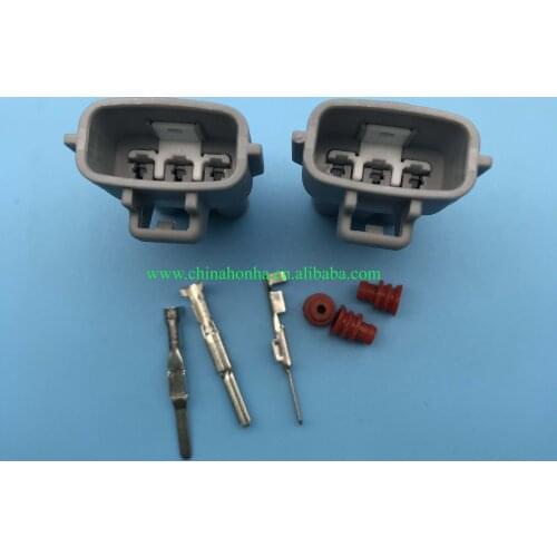 3-pin automotive electrical waterproof connector 90980-11607 wiring harness plug