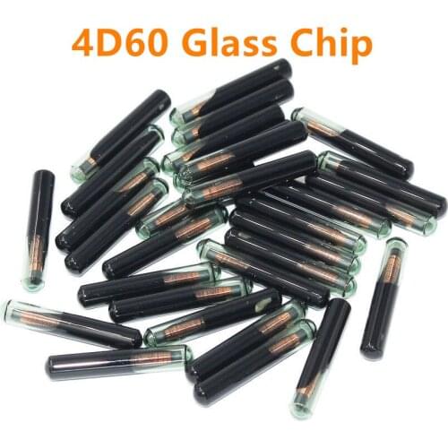 50pcs ID4D60 (T7) Glass chip auto transponder chip 4D60