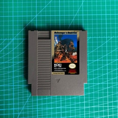 Nobunagas Ambition - 72 pins 8bit game cartridge