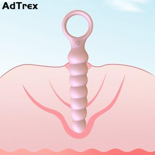 Anal Plug Vibrator Silicone Rear Yard Butt Toy 10 Speed for Woman Man Anus Dildo Adult 18+ Erotic Product Sexy Shop USB Charging