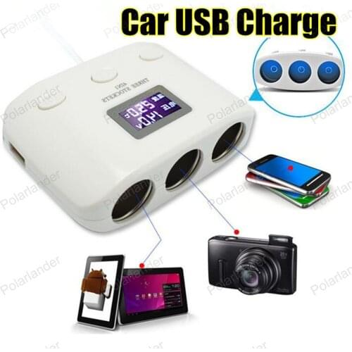 12V 2A square Car Charger Dual USB Port Mini metal Car Charger adapter cigarette lighting for mobile phones and digital cameras