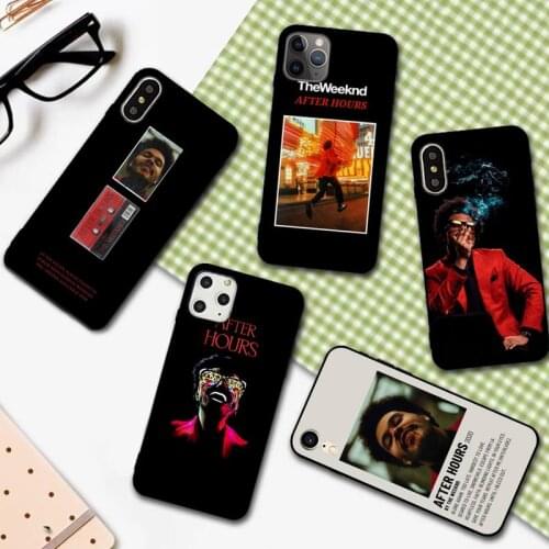 YNDFCNB The Weeknd After Hours Phone Case for iPhone 11 12 pro XS MAX 8 7 6 6S Plus X 5S SE 2020 XR cover