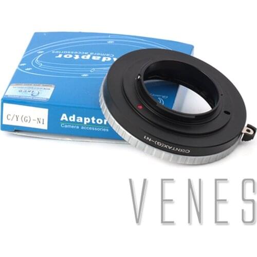 Venes For Contax.G-N1, Mount Adapter Ring Suit For Contax G G1 lens To Suit for Nikon 1 J5 J4 S2 V3 camera Without Tripod Mount