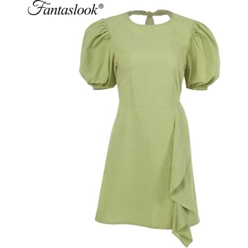 Solid Summer Dresses Fantaslook China