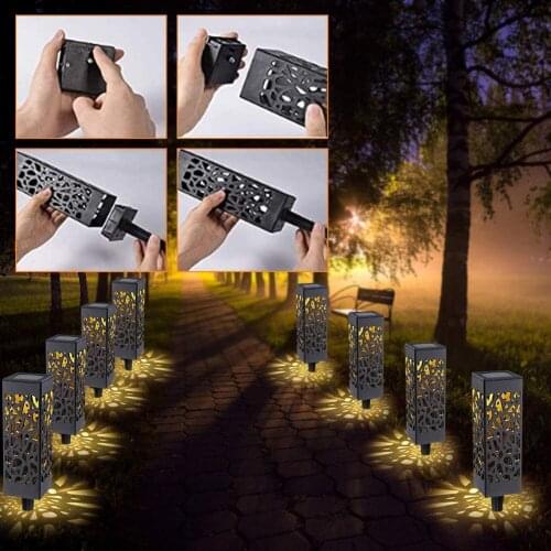 Decorative Solar Led Light Outdoor Lawn Lamp Garden Decoration Solar Battery Sunlight Street Lantern Outside Christmas Lights