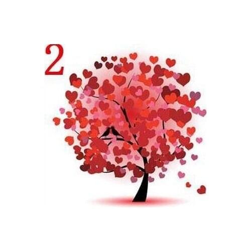 Embroidery Package Hot Sell Best Quality Cross Stitch Kits Happiness and Fortune Tree Version 2 Free Shipping