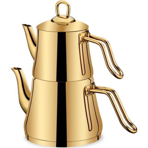 Meyra Gold Teapot Set No:1