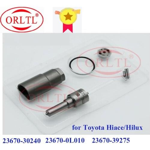 ORLTL Nozzle DLLA145P864 valve 07# +Nut +Pin+O-Ring for 2367030240 236700L010 2367039275 23670-30240 23670-0L010 23670-39275