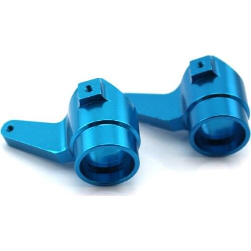 RC Steering Hub Carrier Model Car Aluminium Alloy Steering Hub Carrier Upright Set Upgrade RC Parts