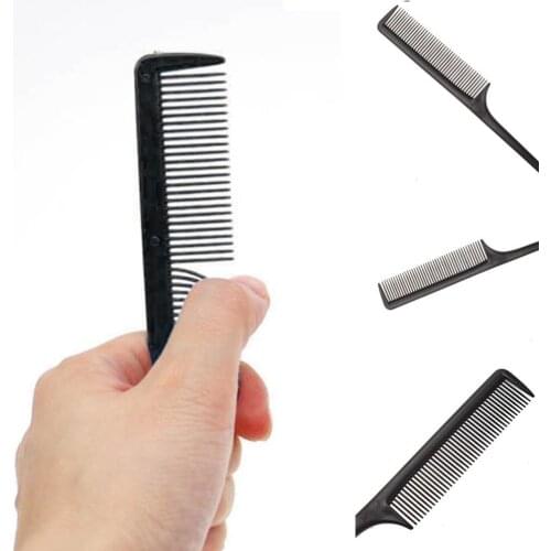 Portable Sharp Tail Comb Cutting Carbon Comb Hair Styling Tool Hair Style Teasing Hairdressing Home Salon Hairbrush