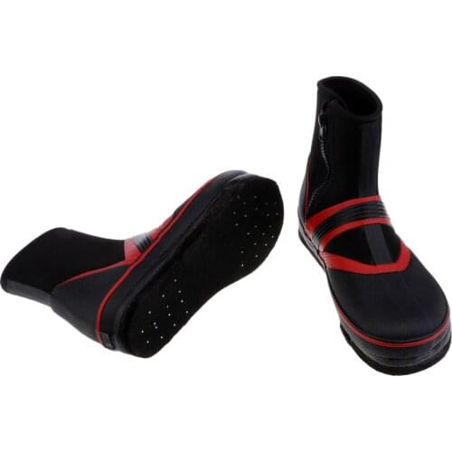Fishing Hunting Rain Wading Boots Waterproof Outdoor Non-Slip Nails Shoes US 6-9.5