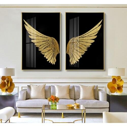 Modern Abstract Dream Wing Wall Art Canvas Painting Picture Gallery Posters and Prints for Living Room Interior Home Decor