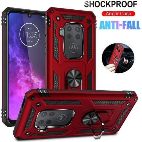 Heavy Duty Armor Silicone Case For Motorola G50 G60 G100 G30 G20 Hybird Ring Cover Moto G9 E7 G8 Power Lite G8 Plus G9 Plus E6S